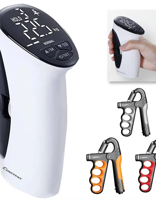 Load image into Gallery viewer, LED Digital Electronic Hand Grip Power Strength Trainer Tester Hand Dynamometer Professional Fitness Accessories
