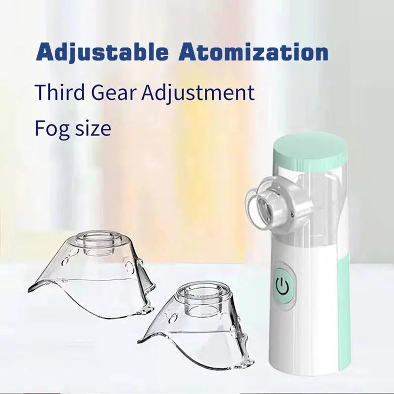 Outdoor Portable Nebulizer Silent Mesh Mini First Aid Kit Handheld Asthma Inhaler Atomizer Kids Adult Saving Emergency Device