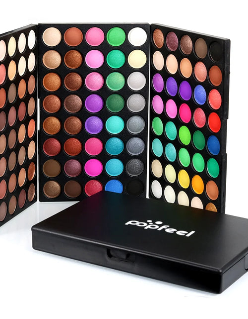 Load image into Gallery viewer, Popfeel Eyeshadow Palette 120 Color Matt Glitter Powder Eye Shadows Professional Makeup Sets Best Deal Women&#39;S Cosmetics
