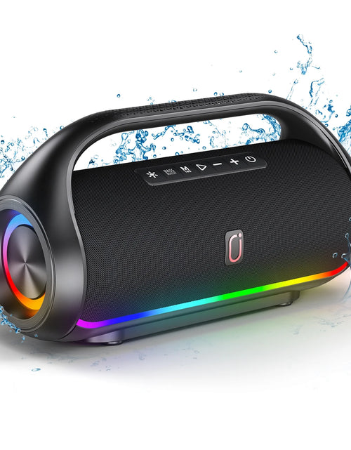 Load image into Gallery viewer, Waterproof Bluetooth Speaker, Portable Speaker with RGB Light Show, Outdoor Speaker for Pool Beach Party
