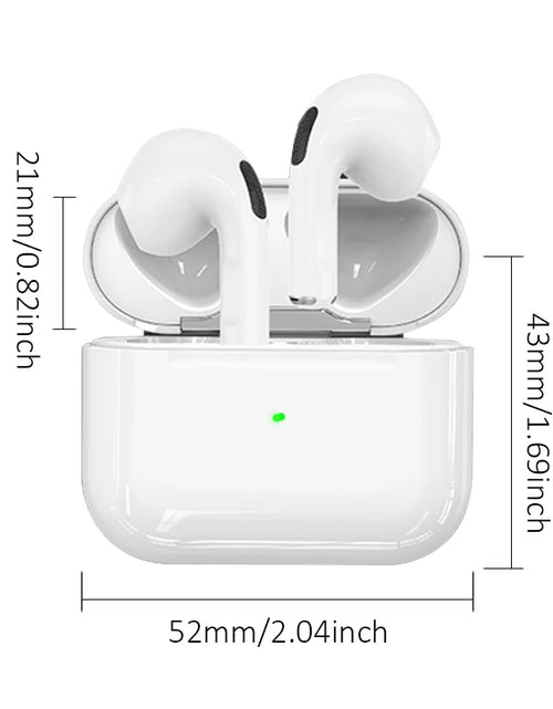 Load image into Gallery viewer, Ear Buds for Iphone Headphones with 3 Mic/Space Voice/Shared Audio/Wireless Charging/Bt5.3 In-Ear Hi-Fi Stereo Wireless Earbuds
