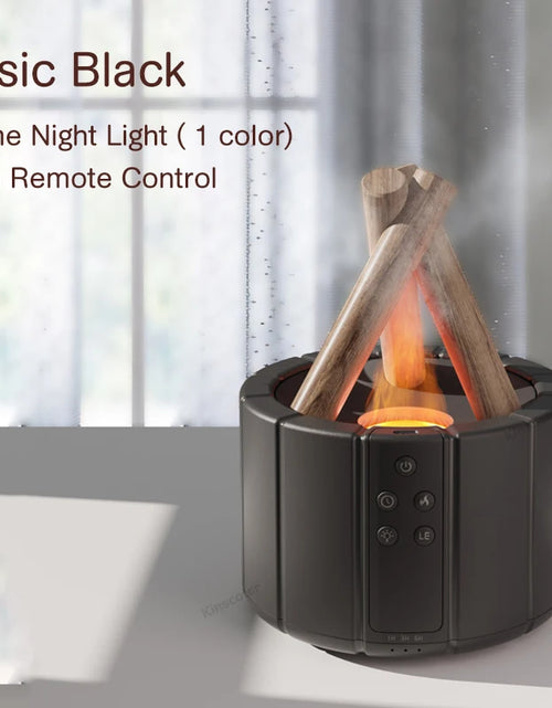 Load image into Gallery viewer, Simulated Flame Aroma Diffuser Bonfire Air Humidifier Ultrasonic Cool Mist Maker Fogger LED Essential Oil Lamp Difusor
